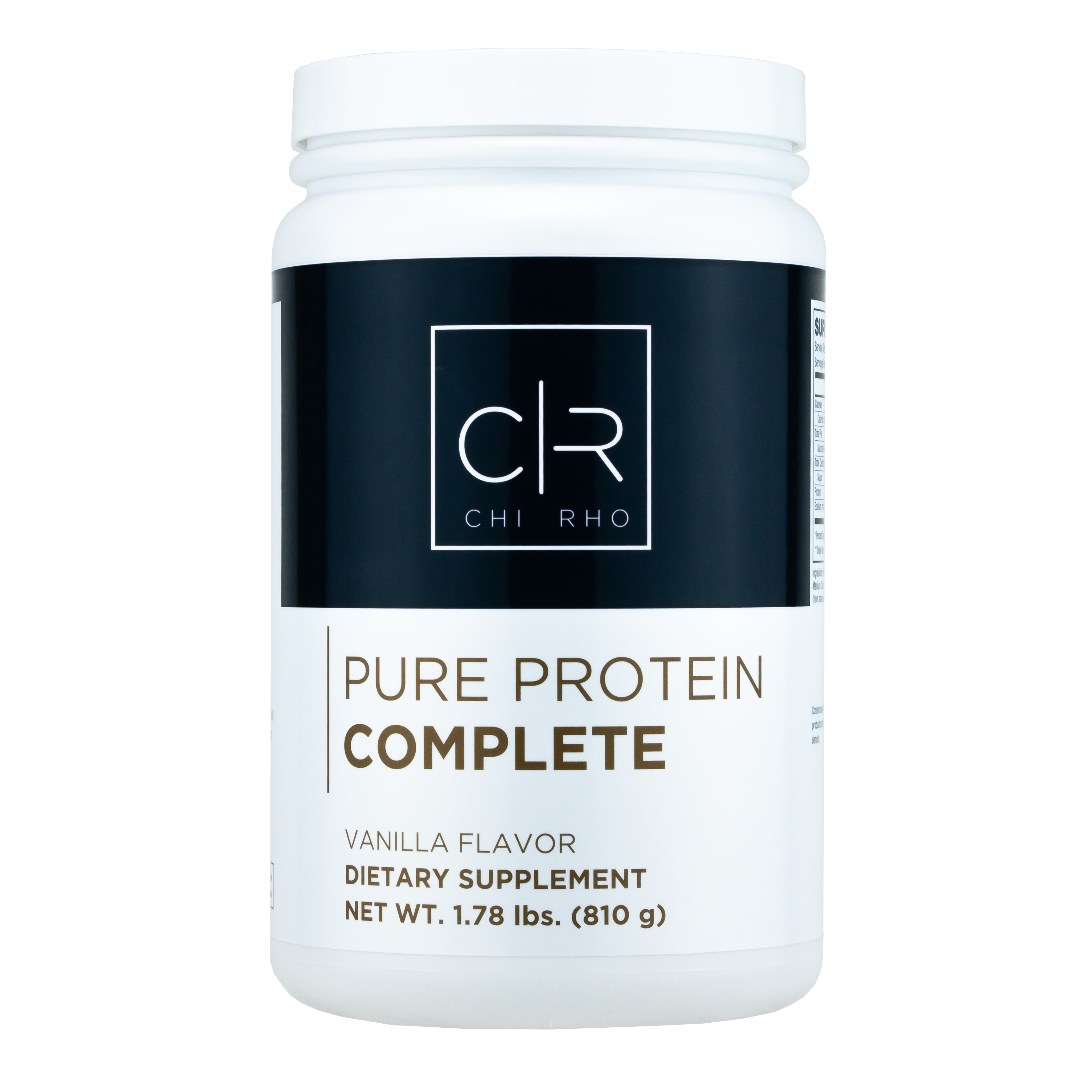 Chi Rho Chiropractic - Pure Protein Complete Vanilla